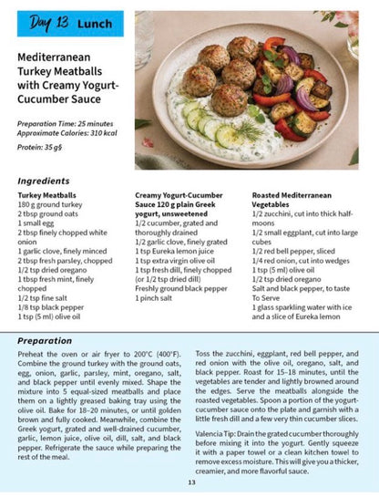 ¡¡¡Preventa!!! 🤩 Volumen 3: Plan de comidas Valencia de 90 días (entrega en octubre de 2026)